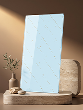 Acrylic decorative surface sample